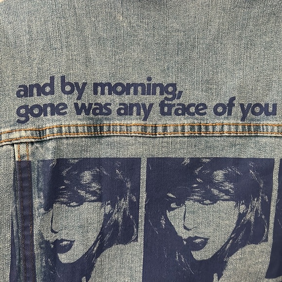 New Taylor Swift  1989 Clean Denim Jacket - Picture 3 of 10